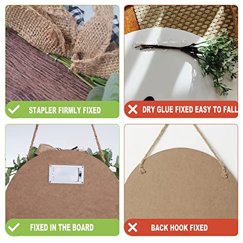 Welcome Sign For Front Door, Jumpso 14Pcs Interchangeable Seasonal Icons With Led Lights, Outdoor Wreaths For Holiday Decoration, Valentines St Patricks Day Easter Housewarming Gifts For New House #TOP3