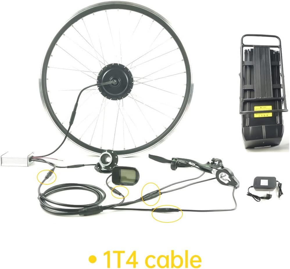 Electric Bike Accessories 1T4 Cable, Waterproof 8 pin Main Wiring Harness Cable Julet Type, Extension Cable Controller/Ebrake/Throttle/Display ​Ebike Conversion Kit, Accessary Electric Bike Connector