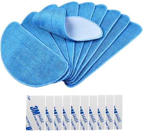 10pcs Mopping Cloths for Ilife Robot Vacuums