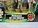 Star Wars The Power of The Force 3-Pack Movie Scene 4 Inch Tall Action Figure Set - Purchase of The Droids with Uncle Owen Lars, C-3PO, and Luke Skywalker Figures Plus Display Base