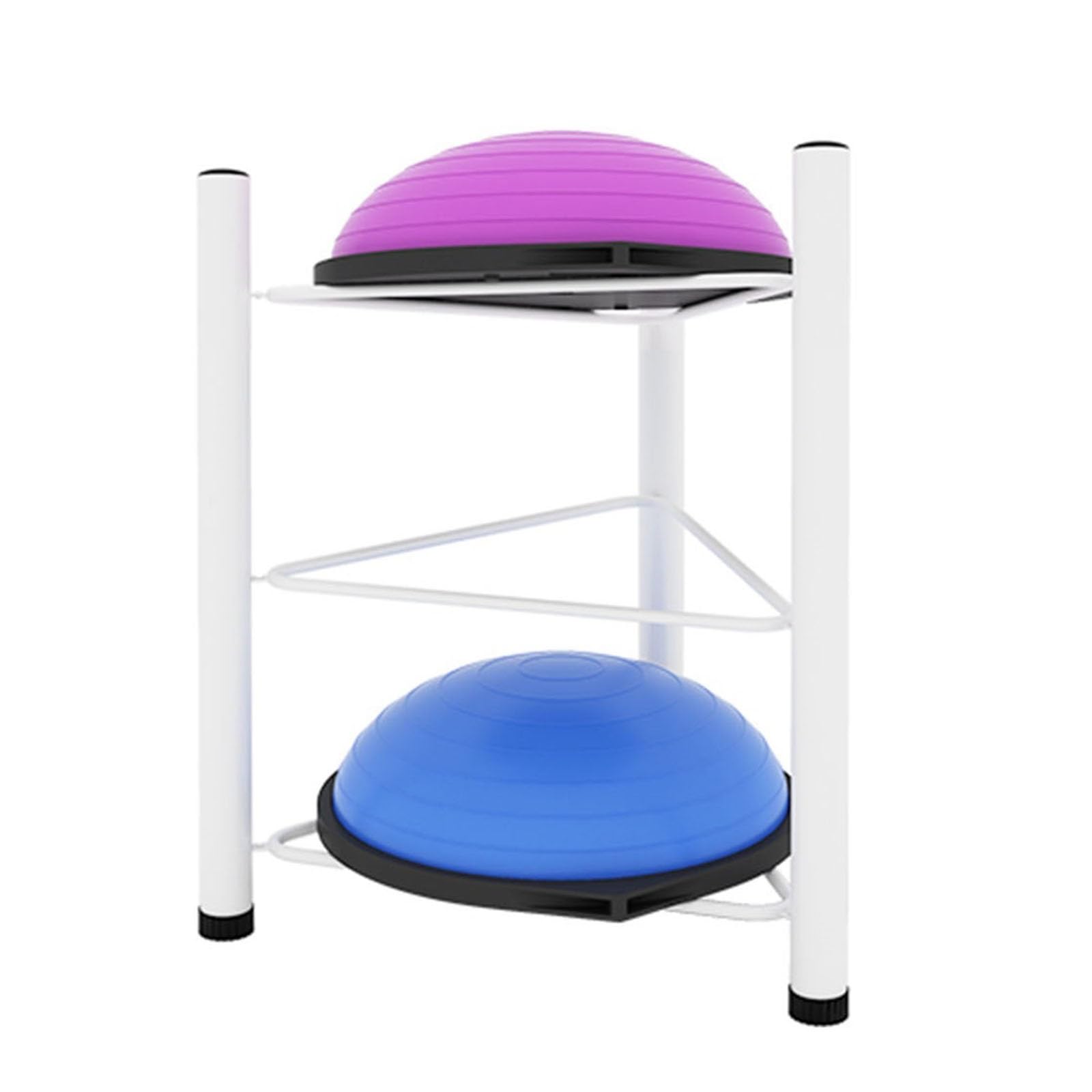 Mezzo Balance Ball Storage Rack3/5/6/7 Tier Home Gym Organizer per Esercizio Bosu Slam Bowling & Medicine BallsDurable Floor Stand Equipment