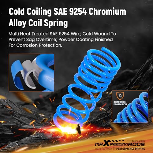 maXpeedingrods Lowering Springs for Honda Accord & Acura TL TSX - Image 3