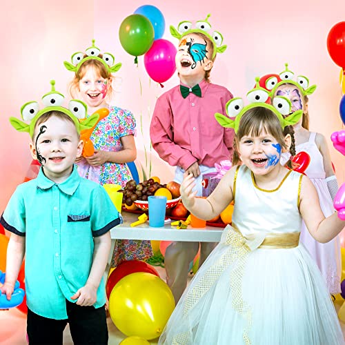 Halloween Headband, Alien Plush Headband for Kids and Adults, Costume Accessories for Theme Party Cosplay and Halloween4