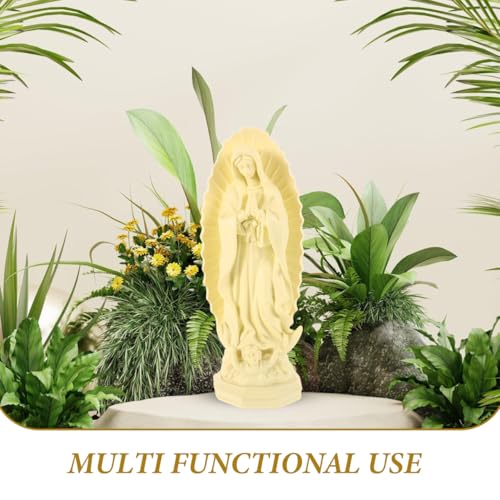Estatua Virgen María 7.67 Pulgadas Decoración Religiosa miniatura 6