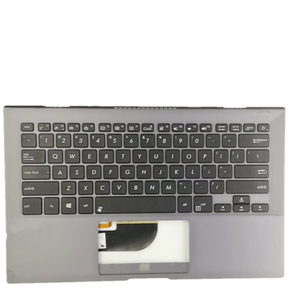 Clavier ASUS Pro B9440FA B9440UA US avec coque top case gris de remplacement - 3