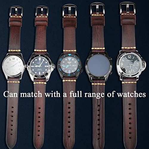 Bracelet de montre Galaxy Watch en cuir Maikes idéal pour sublimer vos tenues de bureau