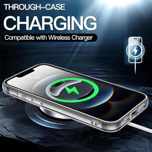 Image of REALCASE Stylish Silicone Back Cover Case for iPhone 16E | Scratch Resistant Protective Crystal Clear Transparent Shock Proof Bumper Back Cover Case for iPhone 16E