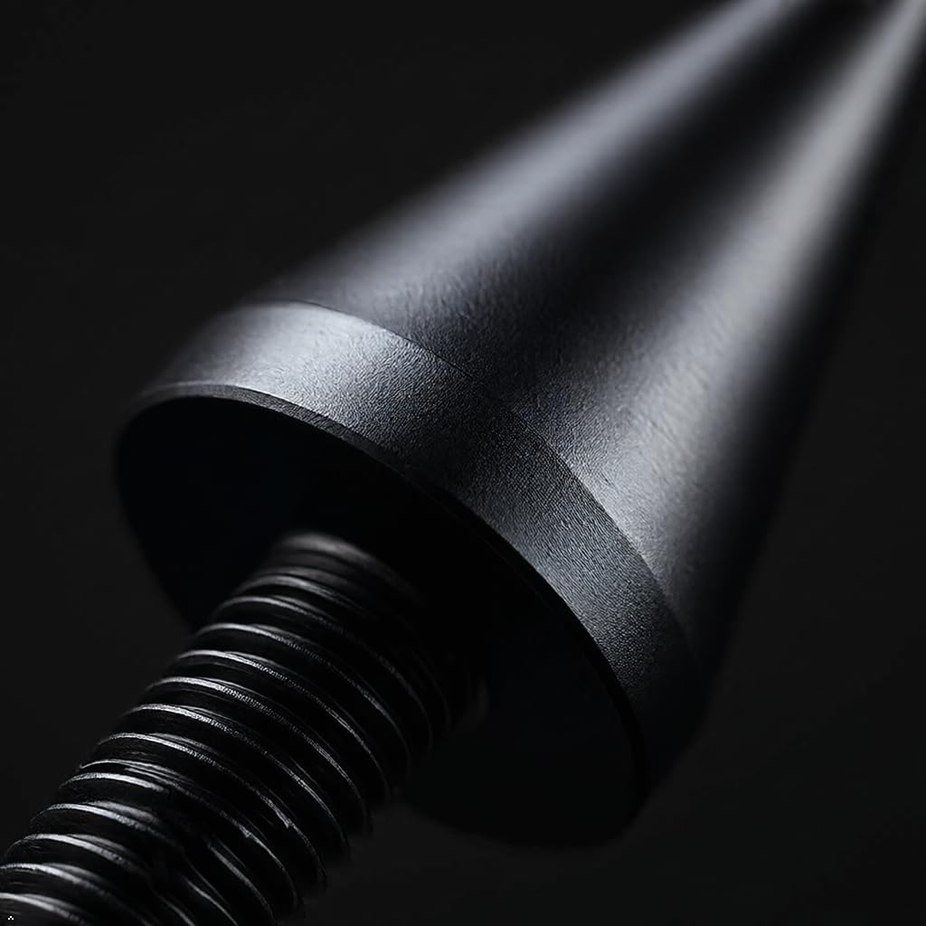 PrecisionGeek Aluminium anodisé Noir M10 Haut-Parleur Pointes de Découplage/Cônes - Lot de 4