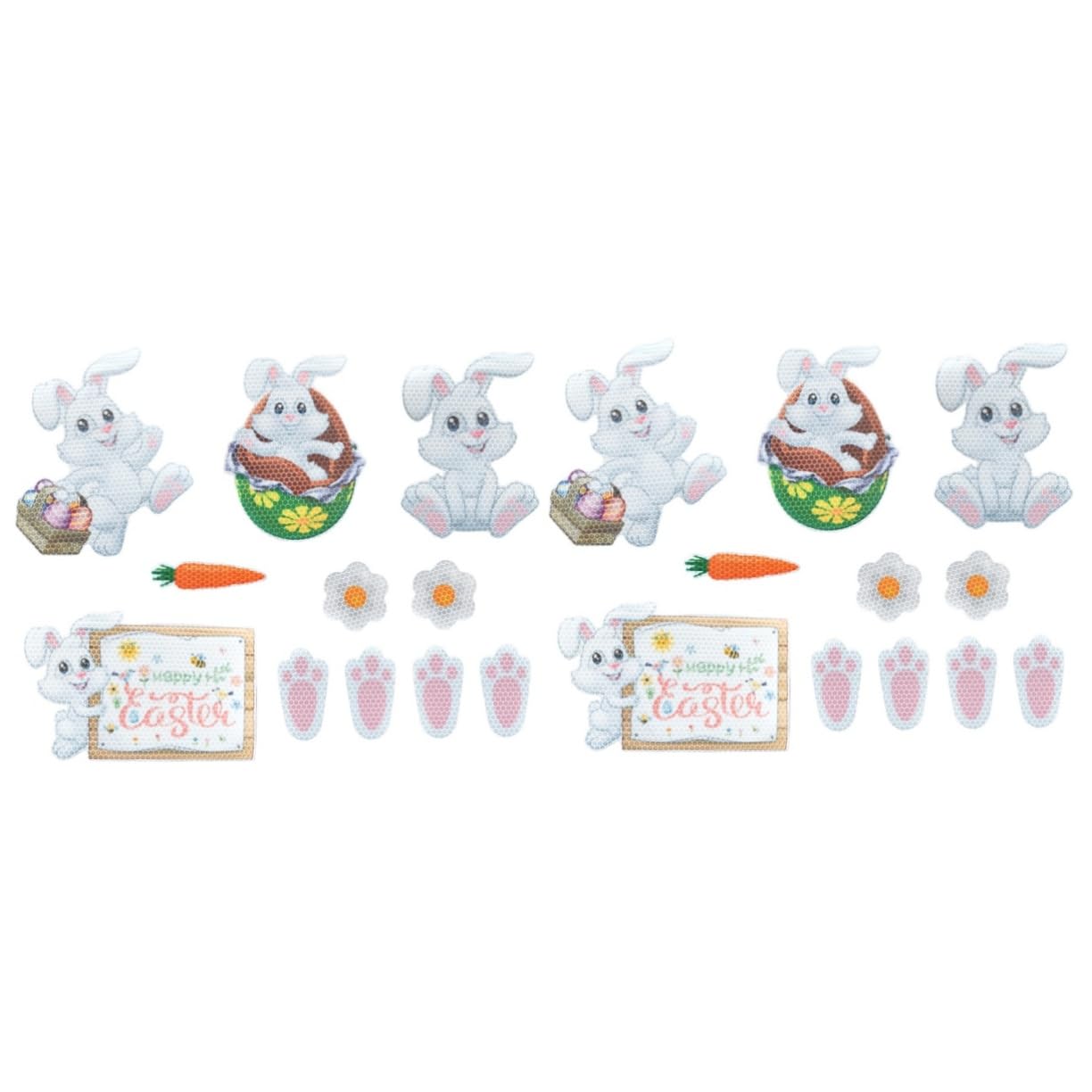 Autocollants de Pâques hermétiques Alipis pour porte de garage