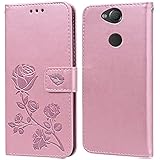 Material: piel sintética de alta calidad con estampado de rosas en relieve, con una carcasa interior de TPU suave que se adapta perfectamente a tu teléfono