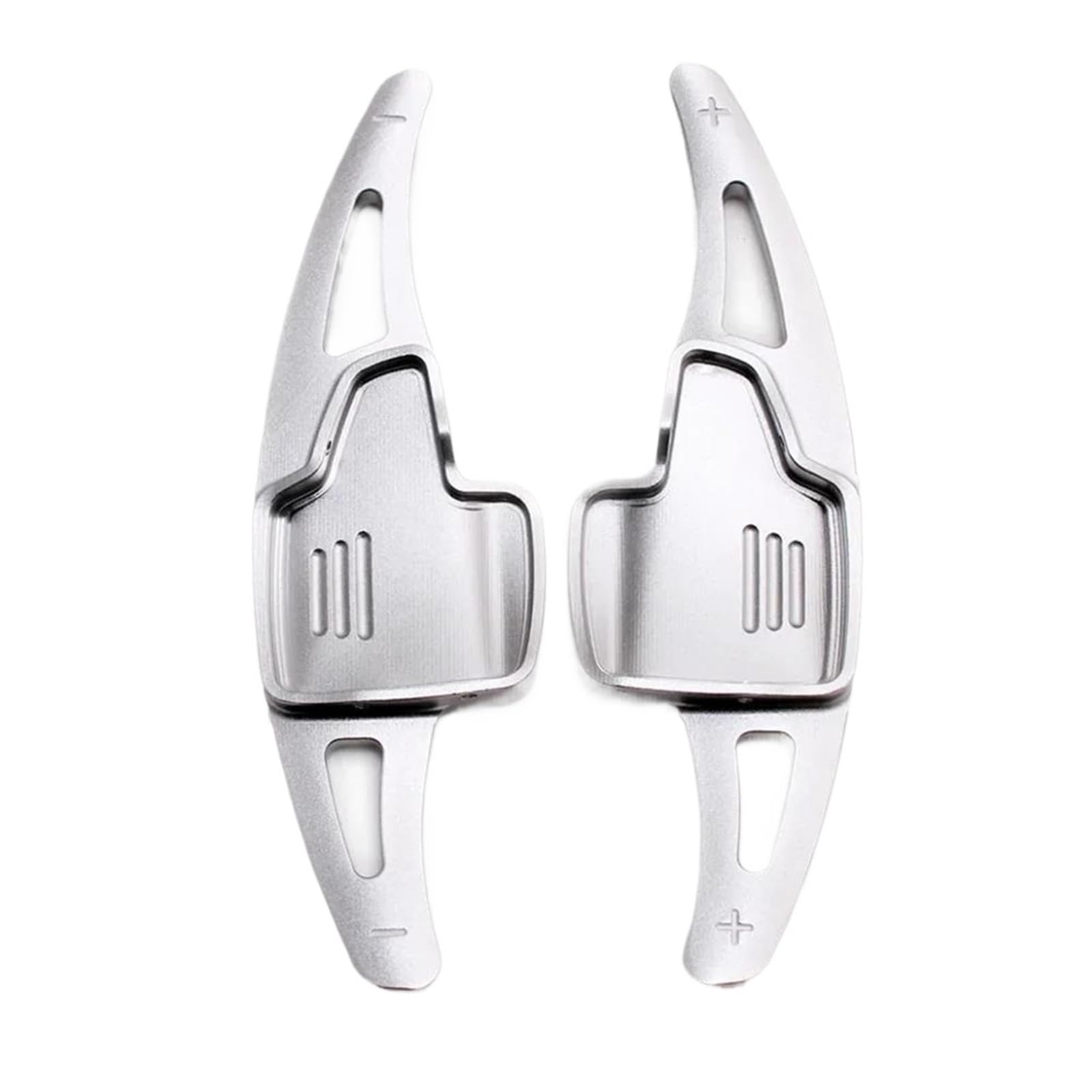 Bvfsxhs Silver Car Paddle Shift Accessories Car Steering Wheel Shift Paddles Extension For Ford For Focus Escape Kuga 2017-2019(Silver)