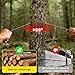 SHAOKAOLU Stainless Steel Wire Saw with Plastic Handles,27.5'' Cable Saw Hand Pocket String Emergency Outdoor Survival Rope Cutting Tools for Camping Hiking and Cutting Trees & Wood