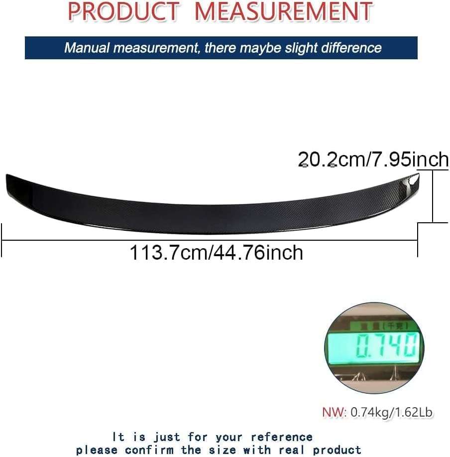 Aileron arrière pour KIA Stinger LUISAS finition de décoration extérieure - 4