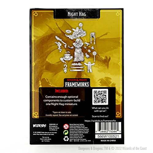 Figura WizKids D&D Night Hag sin pintar y sin armar miniatura 2