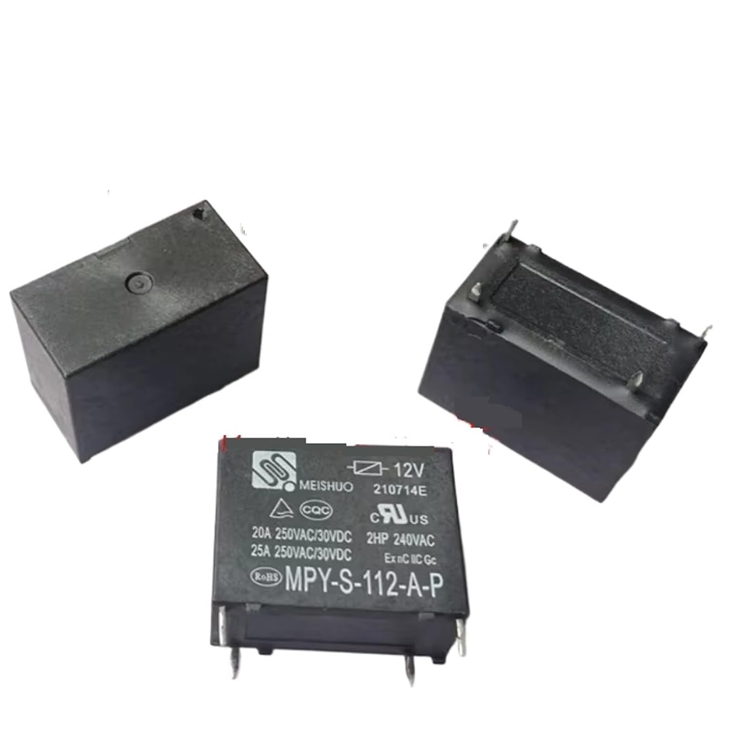 1pcs Relay MPY-S-112-A-P 12V Air Conditioning Water Heater Motherboard Relay 4pins 25A