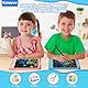 Kinayue Maltafel Zaubertafel 8,5 Zoll,LCD Schreibtafel Kinder Pädagogisches Lernen ReiseSpielzeug,Geburtstag,Zeichentablett für Jungen und Mädchen 3-10 Jahre (Blau + Rosa)