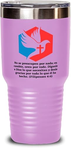 Regalos religiosos para mujer o hombre - Confia en el Senor con todo tu corazon Para quinceanera, matrimonio, bautizo, primera comunion - Vaso de Regalos religiosos para mujer o hombre - Confia en el Senor con todo tu corazon Para quinceanera, matrimonio, bautizo, primera comunion - Vaso de