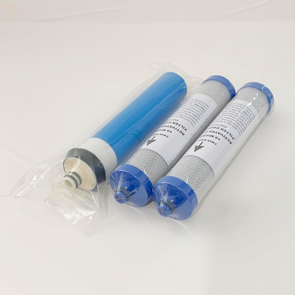 Replacement Filter Set With Membrane compatible for WHER12 and WHER18 Reverse Osmosis System