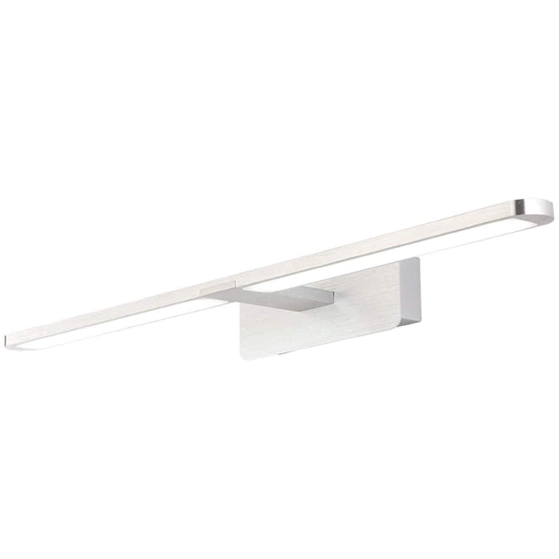 8 W LED-Spiegelleuchte, Aluminium, Badezimmerspiegel-Frontleuchte, Moderne Beleuchtung, Wandlaterne für Spiegel, Schranklampe, Waschraum, Make-up-Spiegellampe, 6000 K [Energieklasse A+]