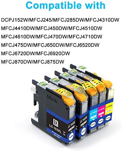 Galada-Compatible-Ink-Cartridges-Replacement-for-Brother-LC103-LC103XL-LC101-LC101XL-Ink-Cartridges-for-MFC-J870dw-J470DW-J475DW-J4310DW-J4410DW-J4510DW-J4610DW-J4710DW-J875DW-J450DW-Printer-10Pack