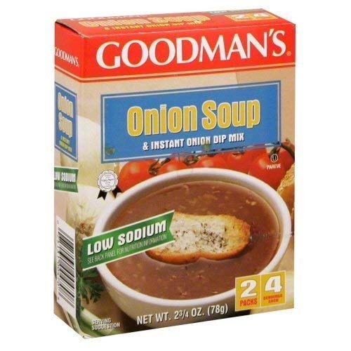 Goodmans Rokeach Soup Mix Ls&Dip Onion, 2.75 Oz,
