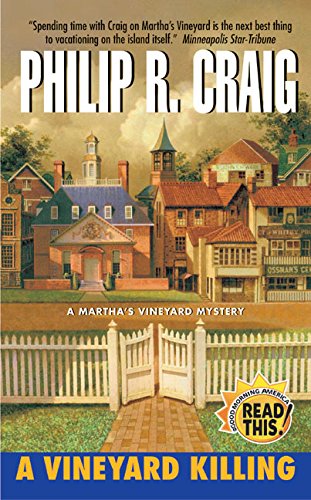 A Vineyard Killing (A Martha's Vineyard Mystery... 0060575271 Book Cover