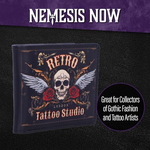Nemesis Now Portefeuille Tattoo Studio Vintage Compact 12x10cm - 5