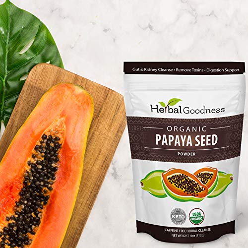 Papaya Seed Powder 100 Pure USDA Organic NonGMO Verified Kosher