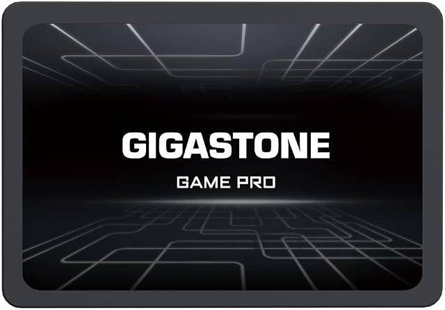 Gigastone Game Pro SSD 1TB 2.5 inch Internal Solid State Drive, 3D NAND SATA III 6Gb/s Read up to 540MB/s. 2.5" SSD Compatible with PS4, PC, Laptop and Desktop