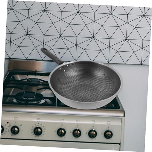 Sartén Wok Antiadherente de Acero Inoxidable Ligero miniatura 7
