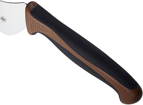 Miniatura 4 de Mercer Culinary Millennia Color Handle Cutlery - Cuchillo de pan compensado de 9 pulgadas, color marrón