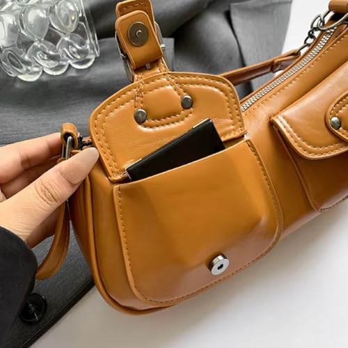 Bolsa Feminina De Ombro Estilosa Pequena Sofisticada Moderna Baguete Reveillon Natal Presente Novida