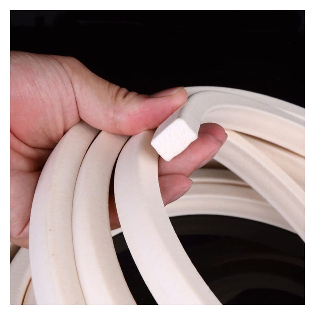 Tira De Sellado De Barra De Esponja De Espuma De Silicona, Cinta De Sellado De Espuma Rectangular, Herrajes For Puertas Y Ventanas, 1 Unidad(10x20mm 2m)