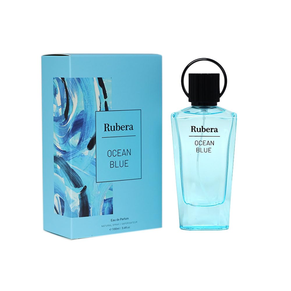 Ocean Blue Eau De Parfum 100ml | Long-Lasting Fresh Aquatic Fragrance for Men & Women | Clean, Cool & Energizing Premium Perfume | Daily Wear Signature Scent-image-32