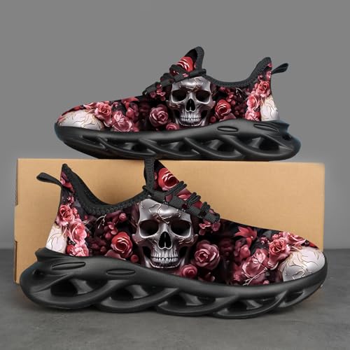 Image of DLWKIPV Men Running Shoes Men's Tennis Shoes Lightweight Breathable Fashion Sneakers Non Slip Workout Gym Shoes for Running