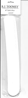 8" Tab Clergy Collar (Pack of 2)
