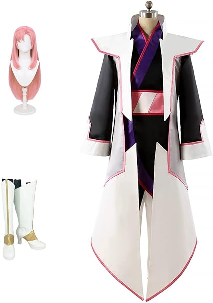 機動戦士ガンダムSEED*ラクス・クライン*コスプレ衣装*ウィッグ付き 51WMK+2hNNL._SY350_QL65_.jpg