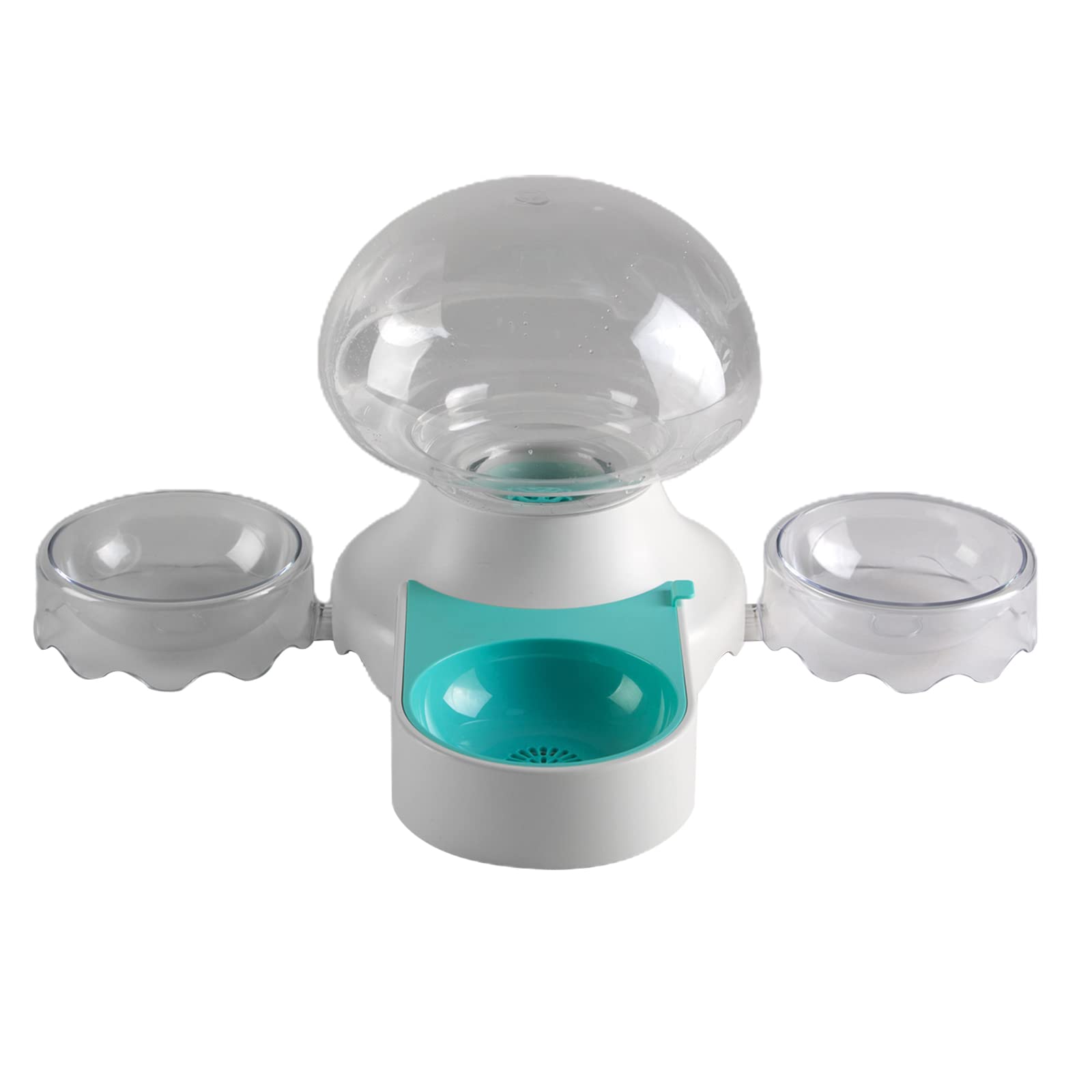 Fuente de agua para gatos, silenciosa, 2100 ml, dispensador automático de agua para mascotas, dispensador de agua para perros y mascotas, dispensador automático de agua para mascotas pequeñas,