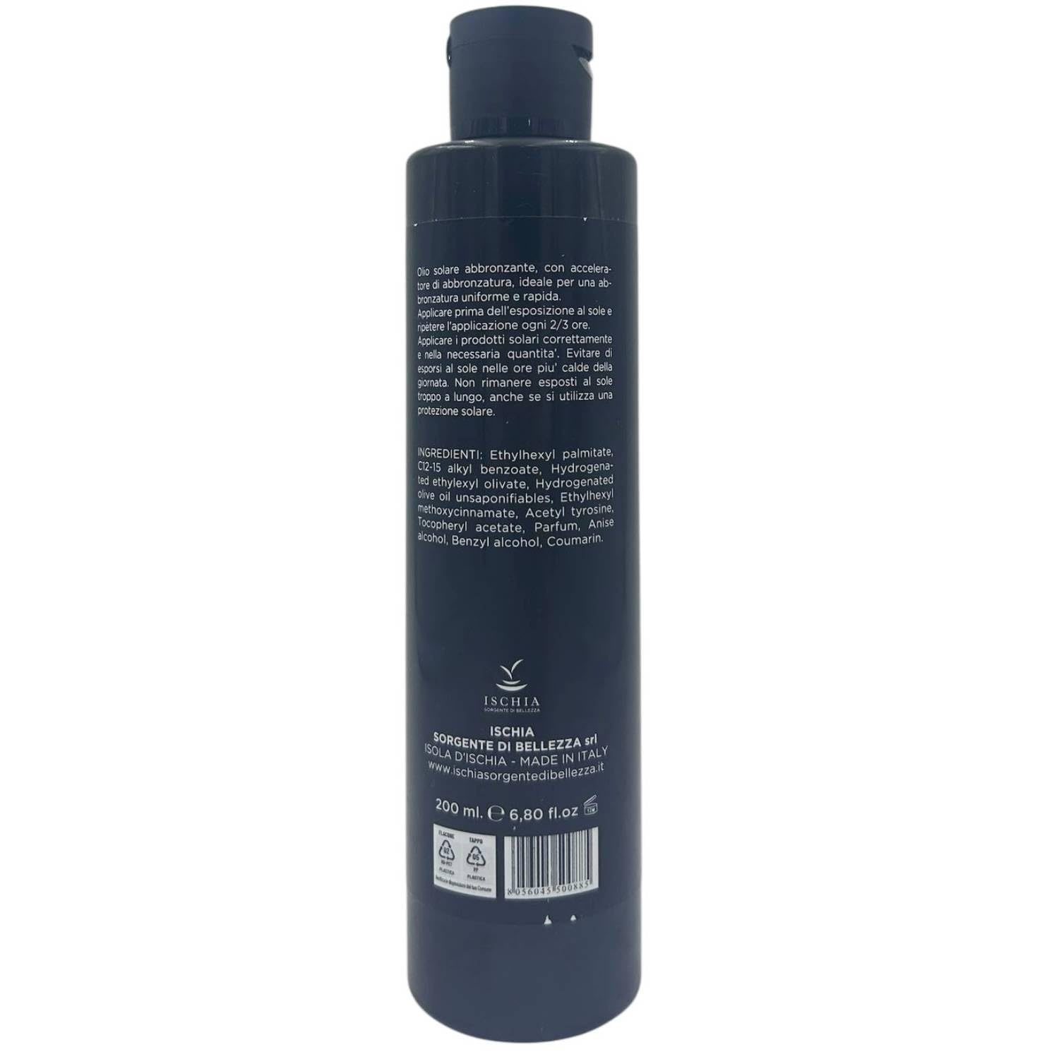 Ischia Sorgente di Bellezza After sun, feuchtigkeitsspendend und beruhigend für Körper und Gesicht, Thermal-Sun, mit Thermalwasser und Aloe Bio-Gel, 200 ml (Aftersun + Sonnenmilch LSF 50)