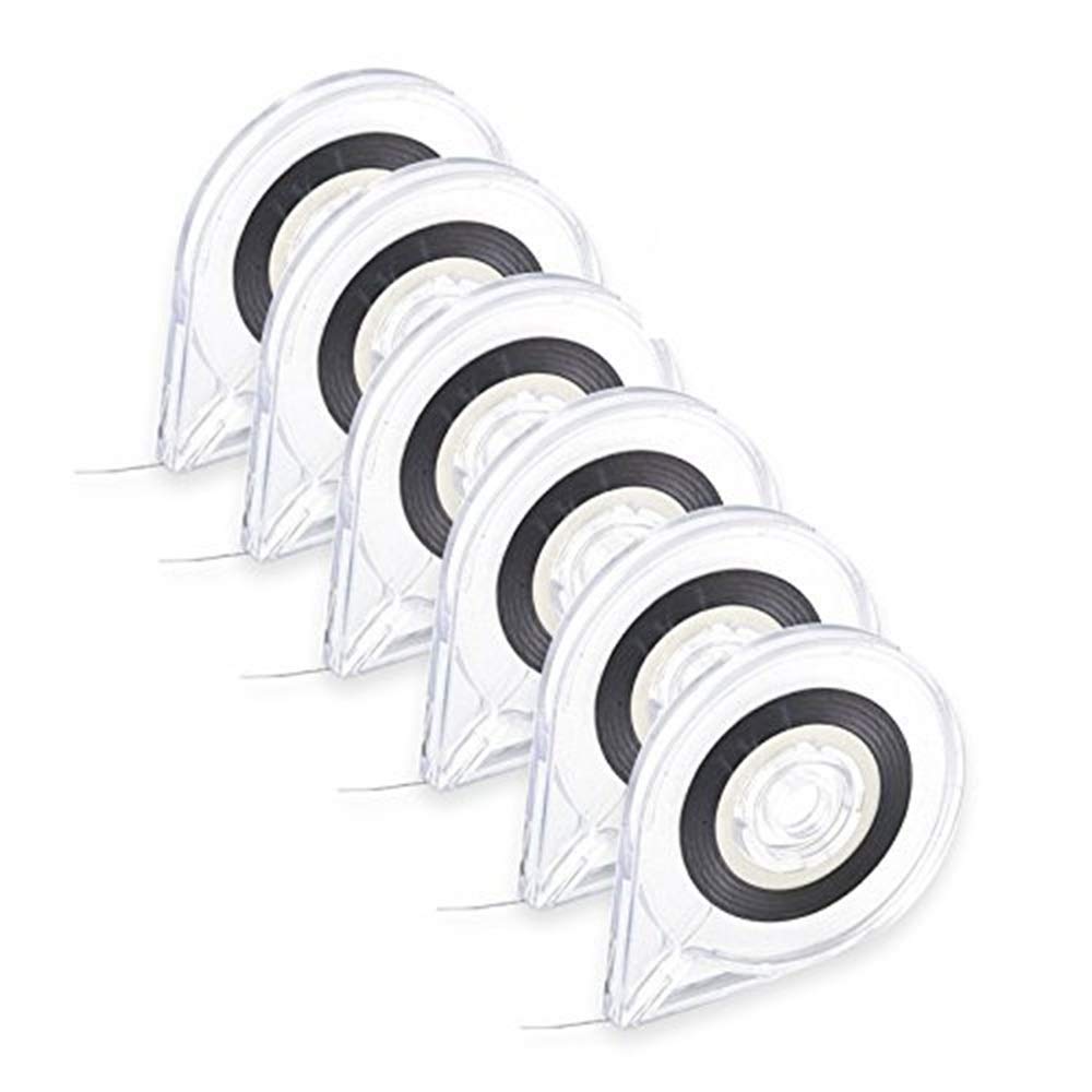 Kads Zierstreifen-Abroller Set – 10-teiliges Gehäuse Für Nagelklebebänder, Praktisch & Staubgeschützt