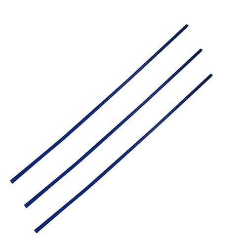 Miniatura 2 de Bettomshin 3 varillas POM de polioximetileno de 0.591in de diámetro externo de 3.3ft de longitud, barras redondas de plástico para ingeniería de