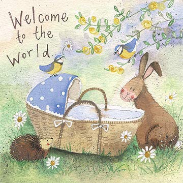Alex ClarkWelcome to The World Baby Card