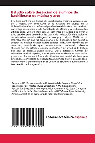 Estudio sobre deserción de alumnos de bachillerato de música y arte: Una investigación realizada en