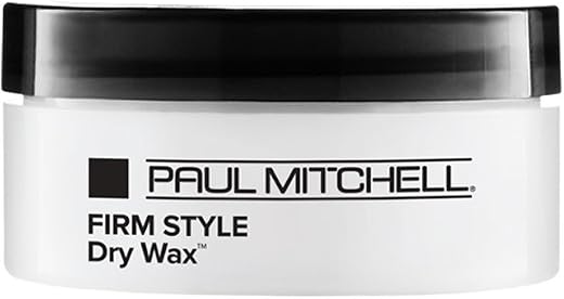 Paul Mitchell Dry Wax, Long-Lasting Hold, Matte Finish, For All Hair Types, 1.8 oz