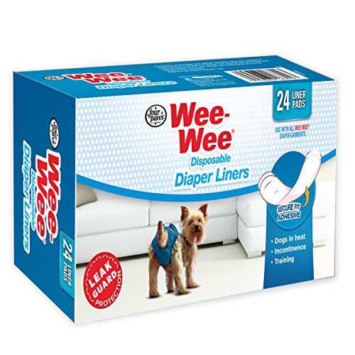 Four Paws 100523616 Wee-Wee Super Absorbent Disposable Dog Diaper Liner Pads thumb #5
