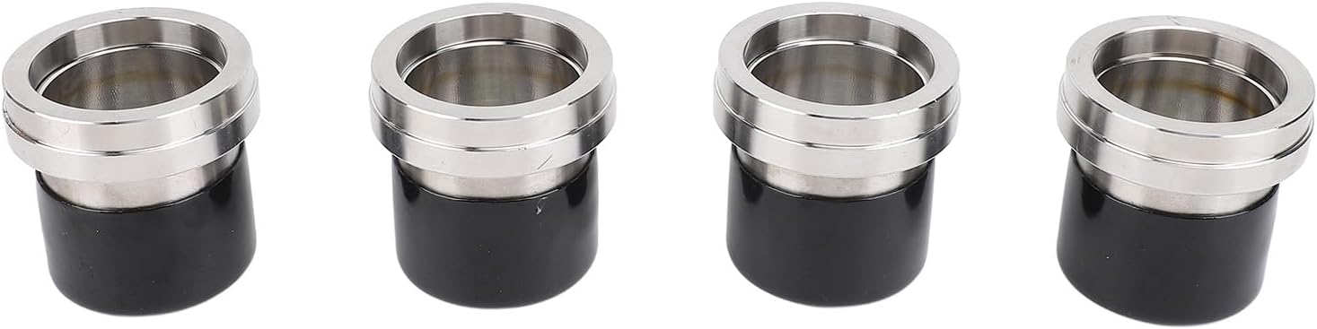 Bnineteenteam 2.441in Boat Trailer Wheel Bearing Protector, Stainless Steel 4Pcs with Protective Bra Easy Install Fits for Boat Trailer