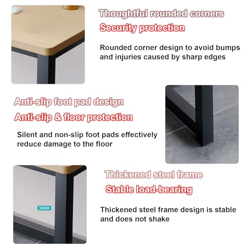 Bureau d'ordinateur compact pour créer un espace de télétravail confortable