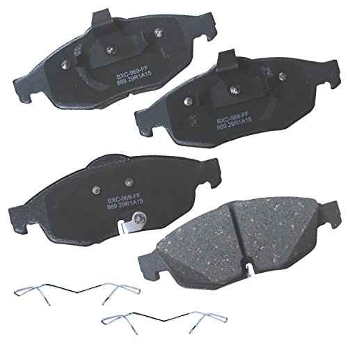 Image of Bendix Premium SBC869 Ceramic Front Brake Pads for Chrysler Cirrus 2006-2001, Sebring 2006-2001, Dodge Stratus 2006-2001
