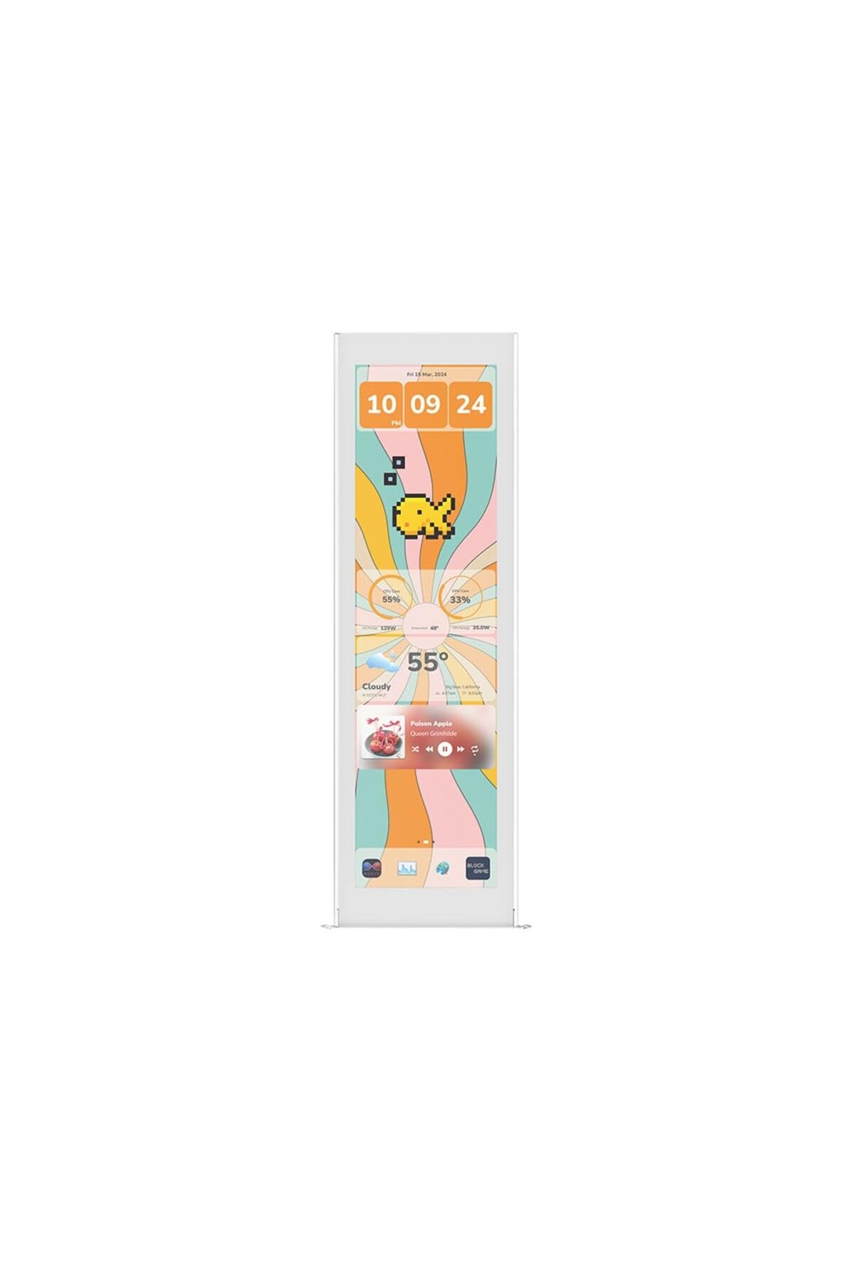 HYTE ACC- -​LK-​Y7TTI-​WW parte del case del computer Midi Tower Display (HYTE Y70 TOUCH INFINITE DISPLAY SNOW WHT)