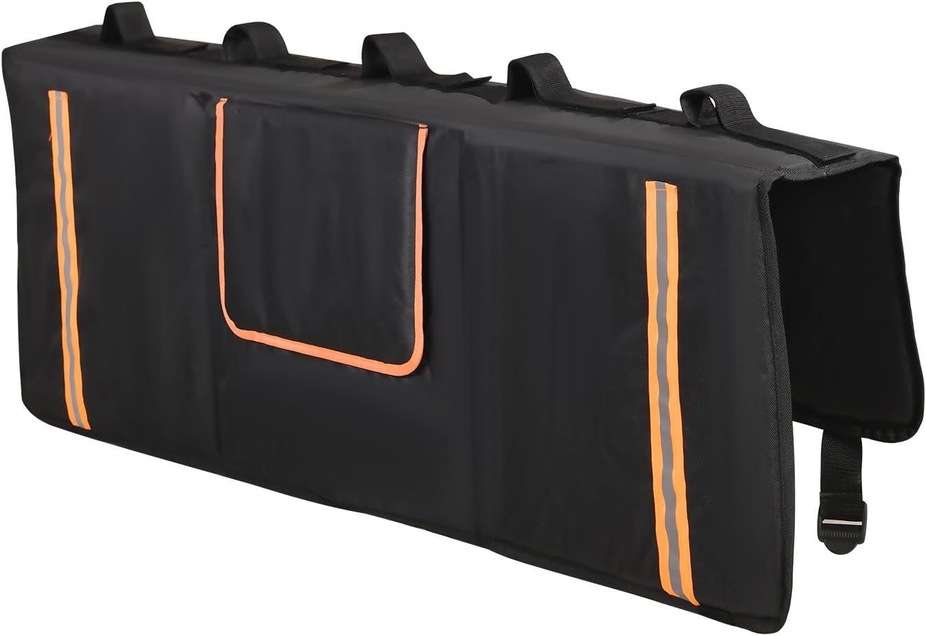 Truck Bike Tailgate Pad, Tailgate Pad for Mountain Bike Truck Tailgate Pad with Tool Pocket, Bike Tailgate Protection Pad for Trucks, 52 Inch Tailgate Cover for Bikes